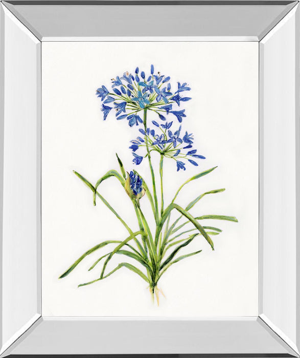 Blue Lively Botanical I By Sally Swatland - Blue