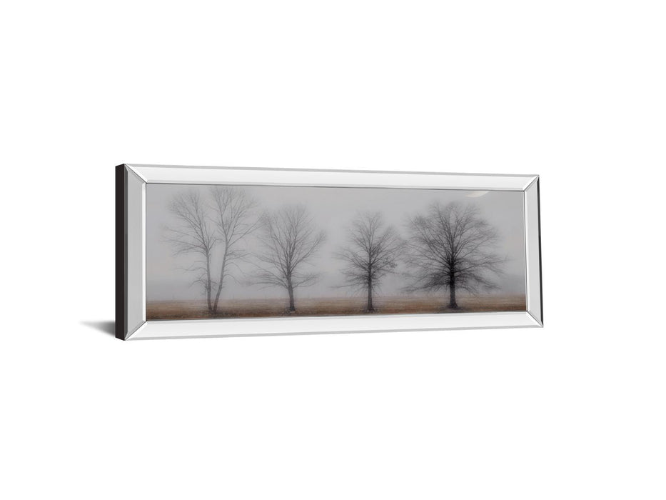 Early December By Jacks H. - Mirrored Frame Wall Art - Light Gray