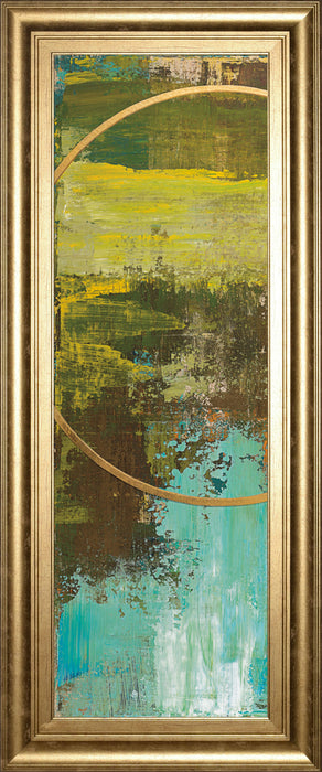 Aller Chartreuse By Patrick St Germain - Wall Art Real Glass - Green