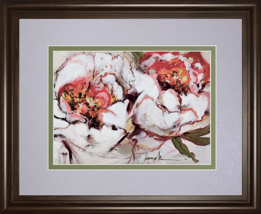 Charade Of Spring By Fitzsimmons, A - Framed Print Wall Art - Red