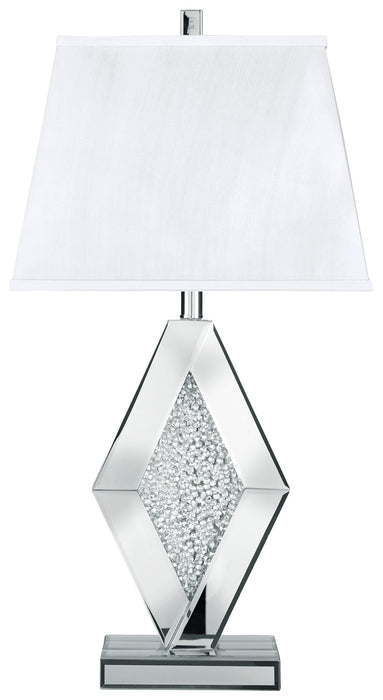 Prunella - Mirror Table Lamp  - Silver Finish