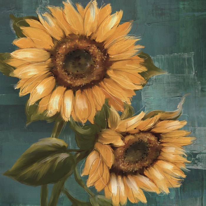 Sunflower II By Conrad Knutsen - Yellow