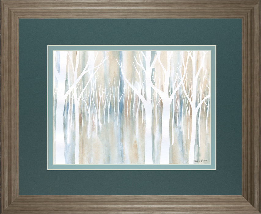 Mystical Woods By Debbie Banks - Framed Print Wall Art - White