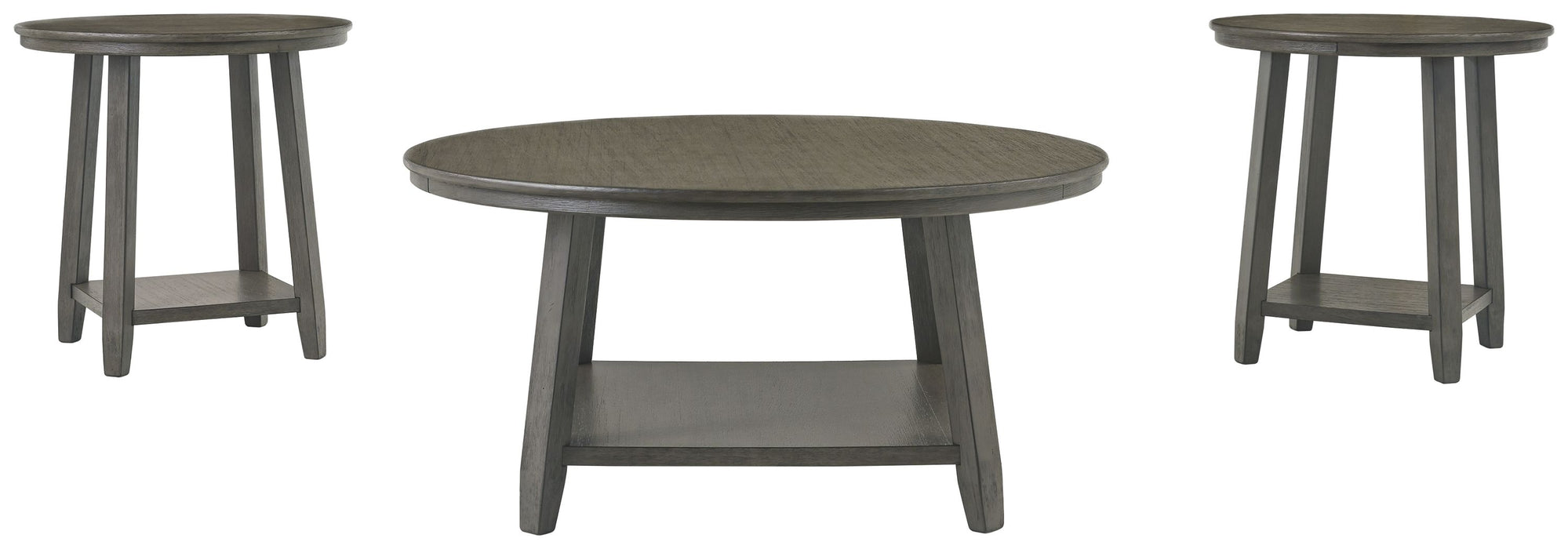 Caitbrook - Occasional Table Set (Set of 3) - Gray