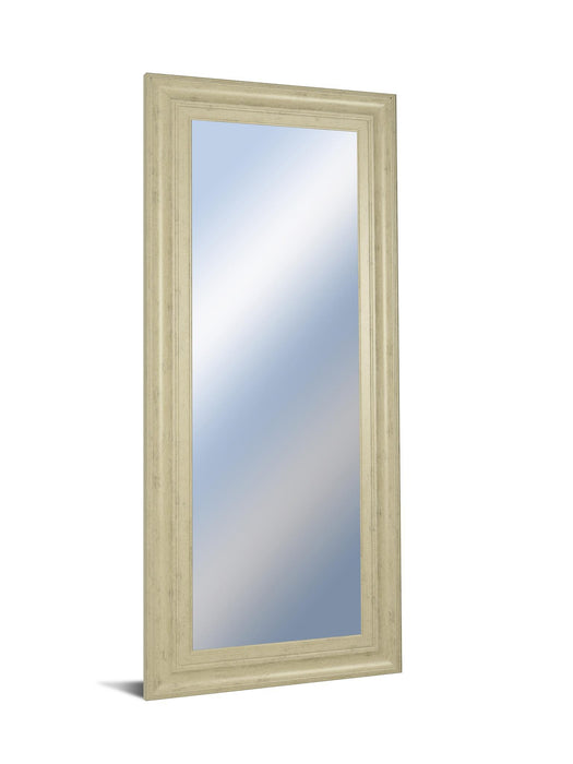 18x42 Decorative Framed Wall Mirror By Classy Art Promotional Mirror Frame #41 - Beige