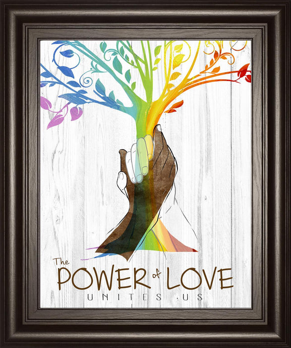 22x26 Power of Love By Kelly Donovan - Dark Brown