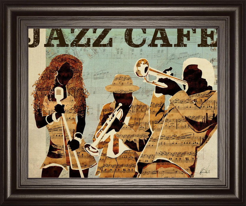 22x26 Jazz Cafe By Kyle Mosher - Light Brown