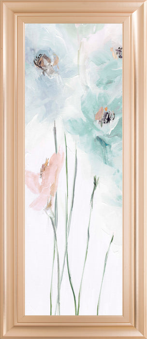 Spring Poppies II By Susan Pepe - Light Blue