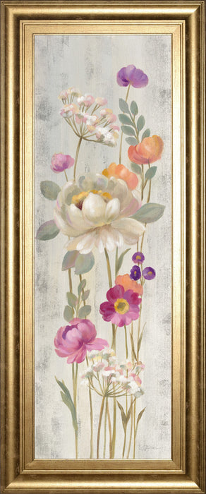 Retro Floral II By Silvia Vassileva - Light Gray
