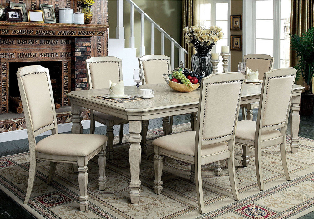 Holcroft - Dining Table - Antique White / Ivory