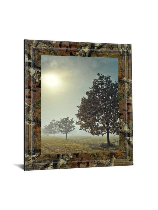 It's A New Day By Frank, A - Framed Print Wall Art - Dark Green