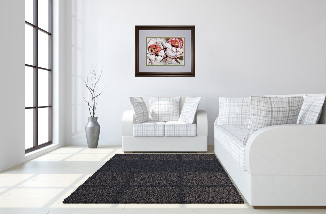 Charade Of Spring By Fitzsimmons, A - Framed Print Wall Art - Red
