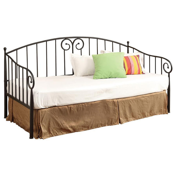 Grover - Twin Metal DayBed - Black