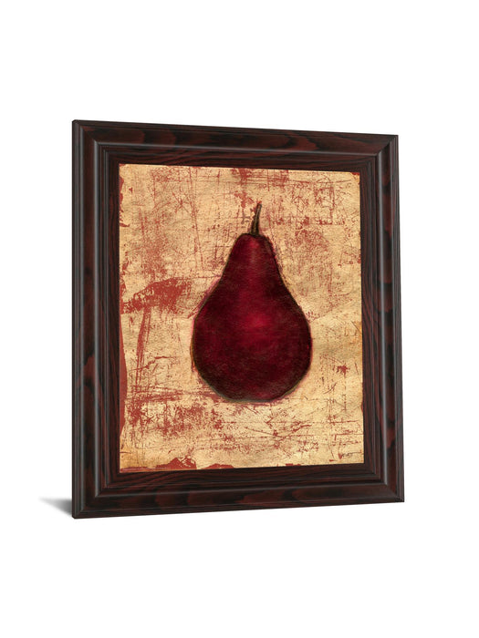Crimson Pear By Norman Wyatt, Jr. - Red