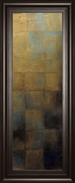 Modra III By Pasion - Framed Print Wall Art - Yellow
