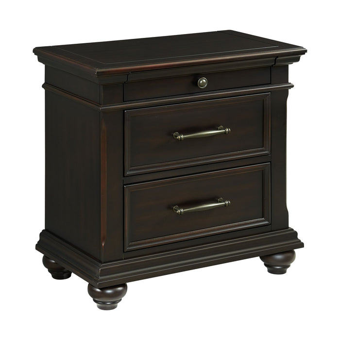 Slater - 3-Drawer Nightstand With Usb Ports
