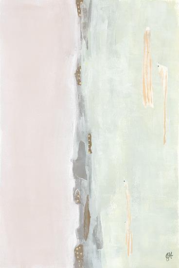 Soft Washed Abstract By Jennifer Holden - Green