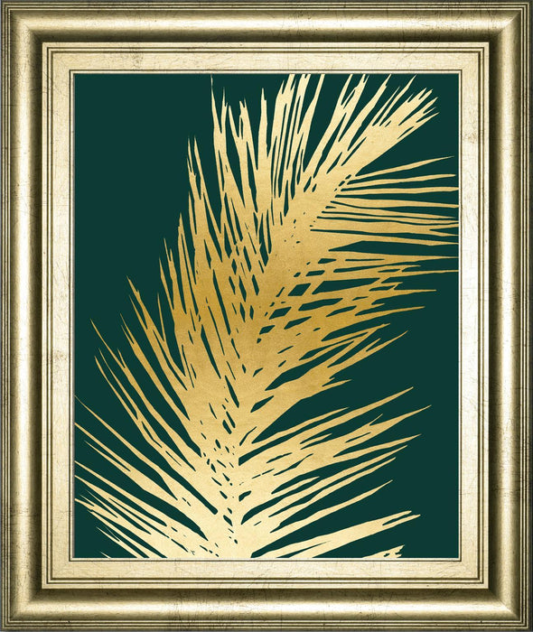 22x26 Emerald Palms I By Natalie Carpentieri - Yellow