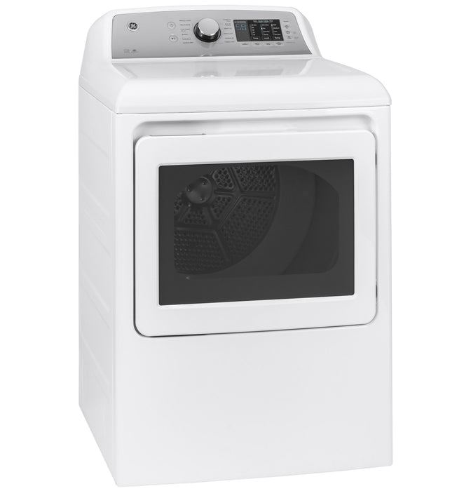 7.4 Cu. Ft. Capacity Aluminized Alloy Drum Electric Dryer With He Sensor Dry - White