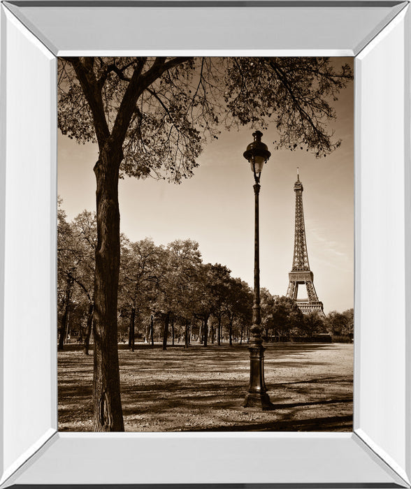 An Afternoon Stroll-pari By Maihara - Mirrored Frame - Black