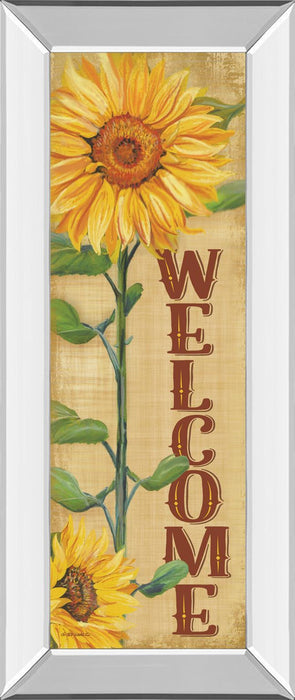 Welcome Sunflower By Ed Wargo - Yellow