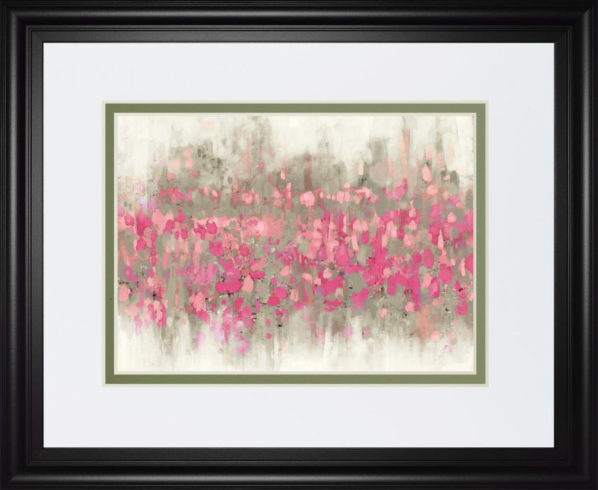 34x40 Crossing Abstract II By DanMeneely - Pink