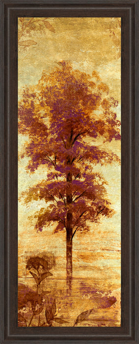 Early Autumn Chill I By Micheal Marcon - Framed Print Wall Art - Dark Brown