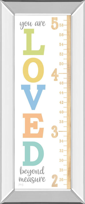 Loved Beyond Measture Growth Chart By Marla Rae - White