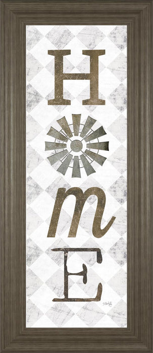 Home With Windmill Il By Marla Rae - Pearl Silver