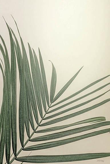 Golden Hour Palm By Jennifer Rigsby (Framed) - Dark Green