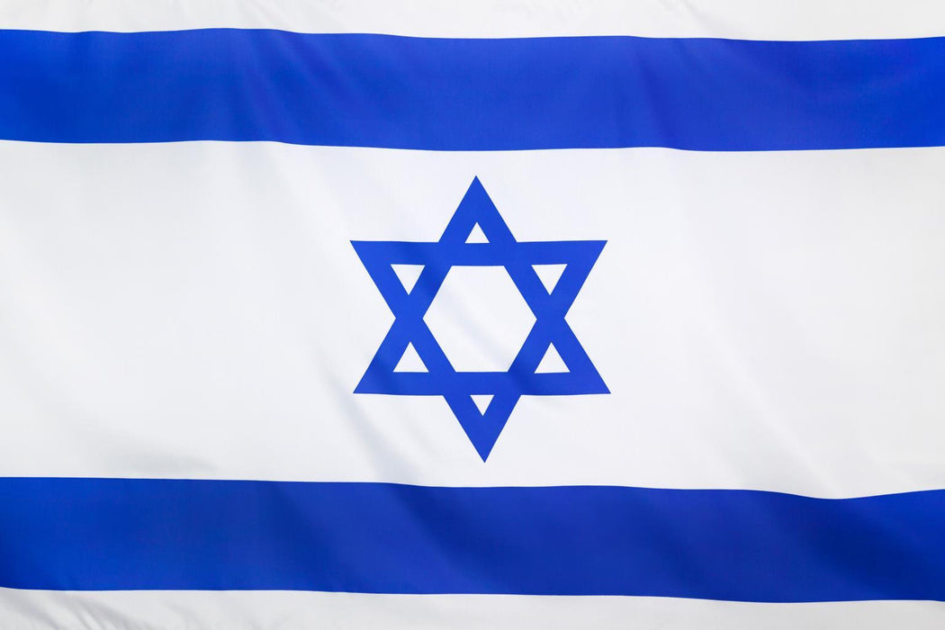 Tempered Glass - Israel Flag - Blue