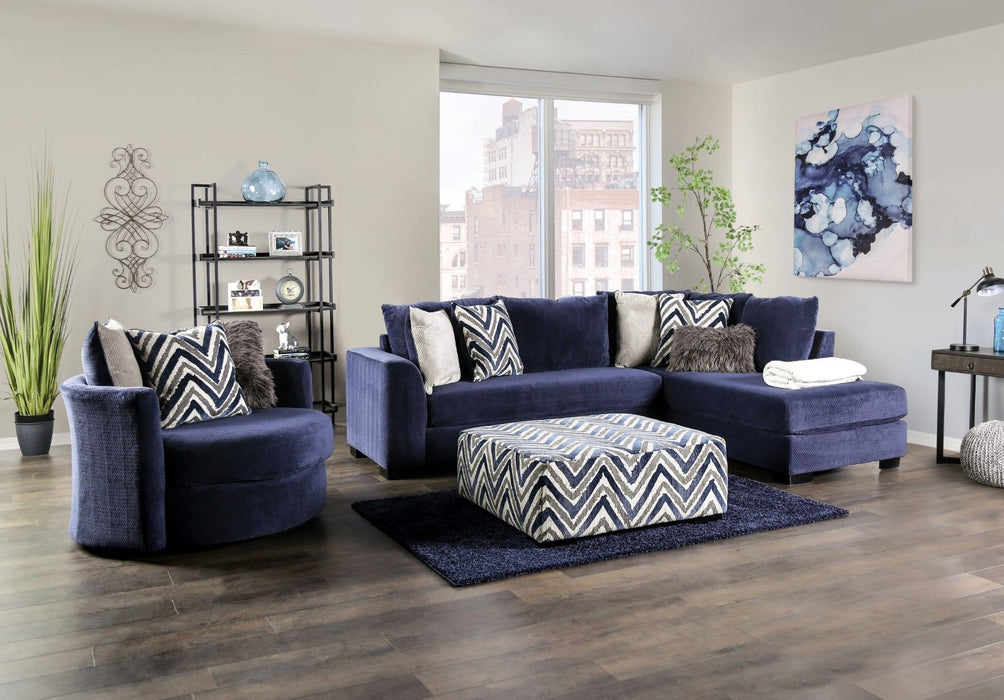 Griswold - Sectional - Navy