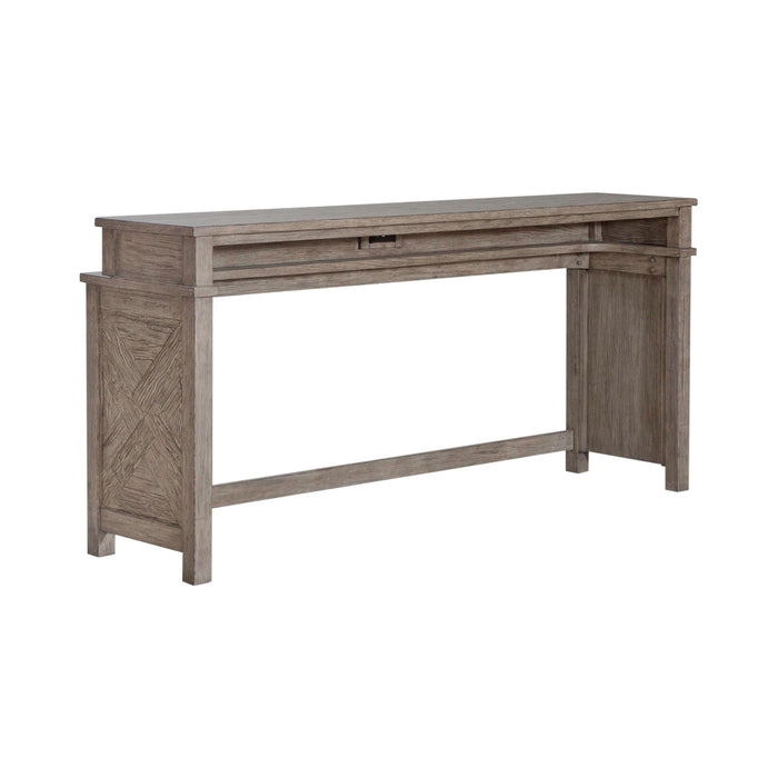 Skyview Lodge - Console Bar Table - Light Brown