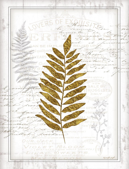 Small - Gold Leaf I By Jennifer Pugh - Gold
