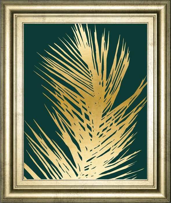 22x26 Emerald Palms II By Natalie Carpentieri - Yellow