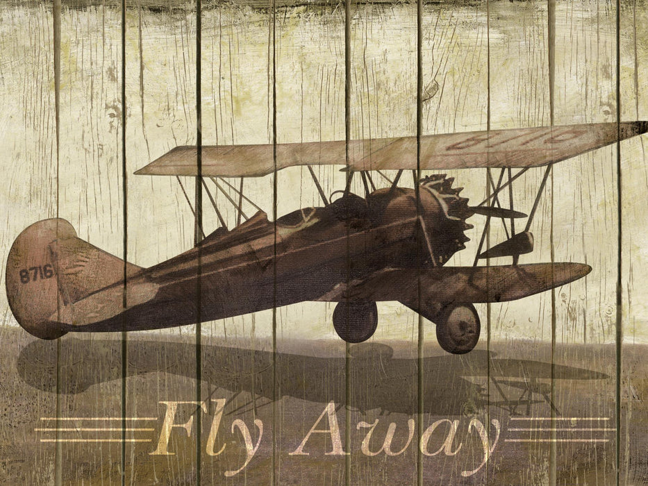 Framed - Fly Away By Merri Pattinian - Light Brown