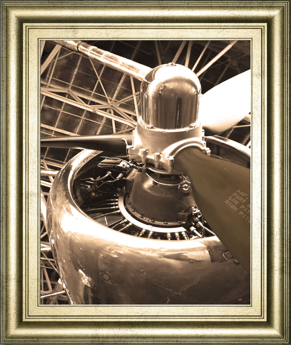 Dc4 Aircraft By Danita Delimont - Framed Print Wall Art - Gold