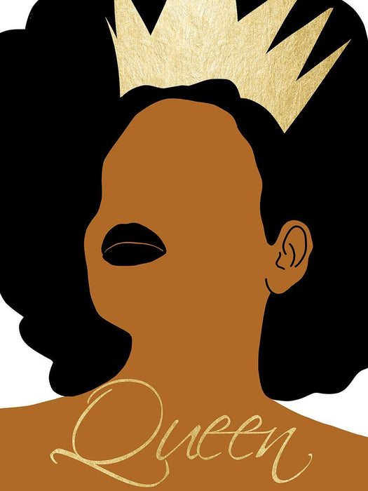 Queen By Cad Designs (Framed) - Light Brown