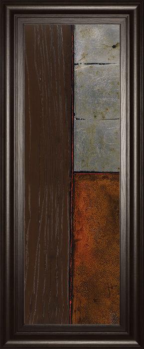 Industry I By Holman Framed Print Wall Art - Dark Brown