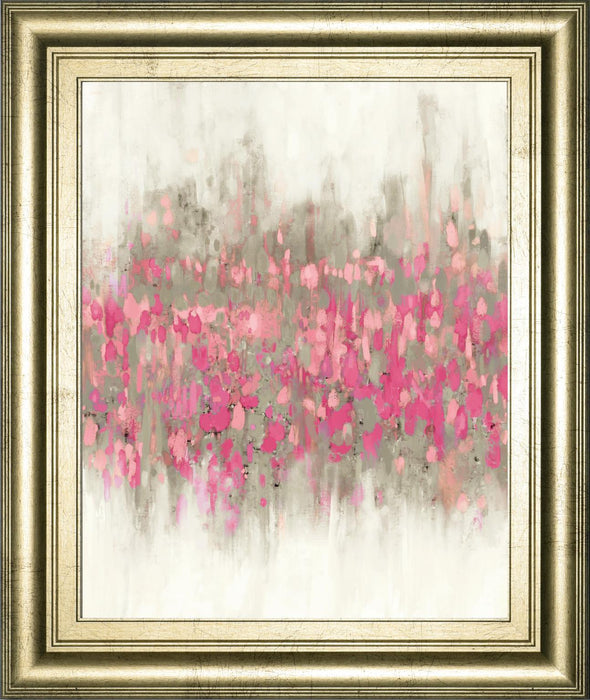22x26 Crossing Abstract II By DanMeneely - Pink