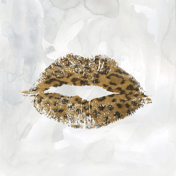 Framed Small - Leopard Kisses II By Carol Robinson - Light Brown