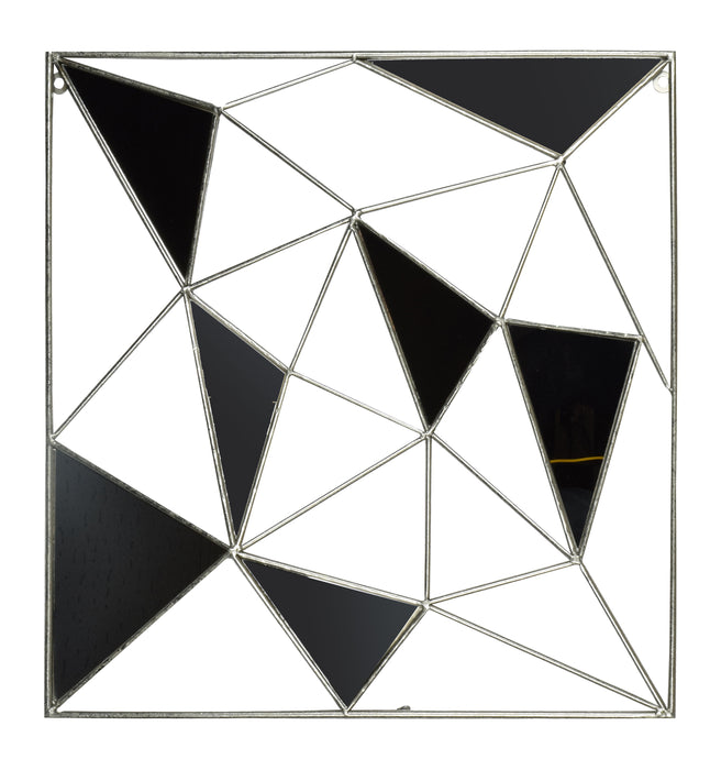 Angled Mirrors - White