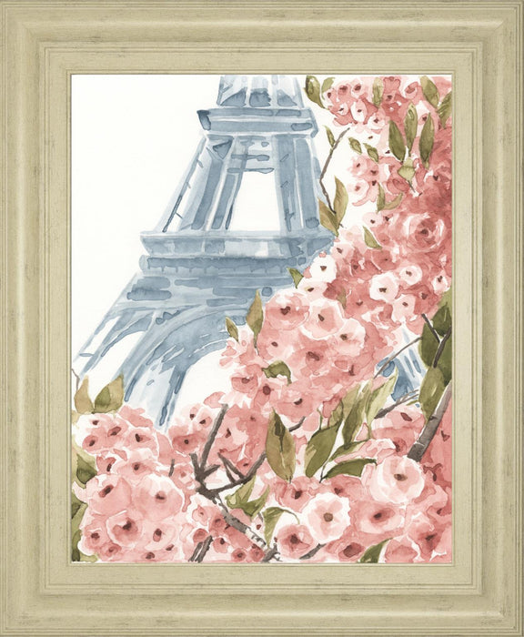 22x26 Paris Cherry Blossoms II By Annie Warren - Pink