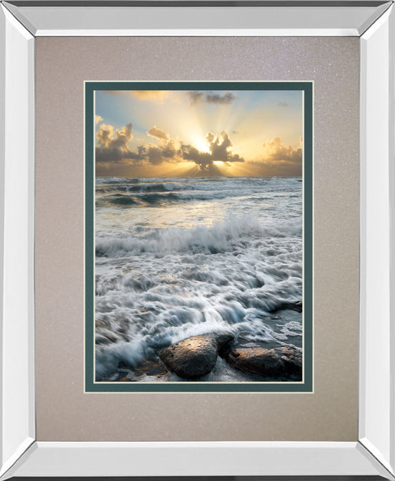Crash By Celebrate Life Gallery - Mirror Framed Print Wall Art - Gold