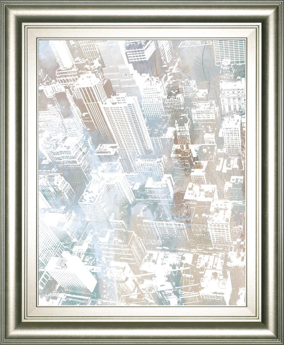 22x26 Empire View I By DanMeneely - Pearl Silver