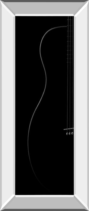 Curves-jonas By 1x - Mirrored Frame Wall Art - Black