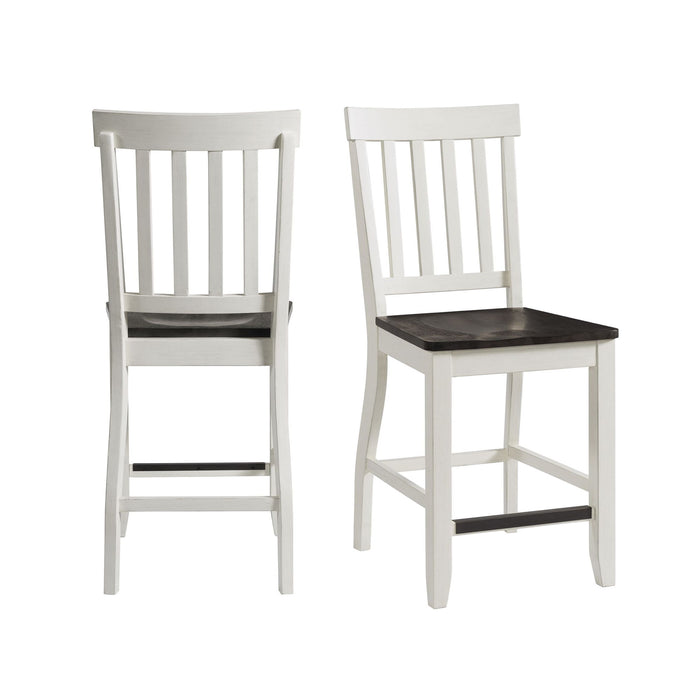 Kayla - Two Tone Counter Height Side Chair (Set of 2)