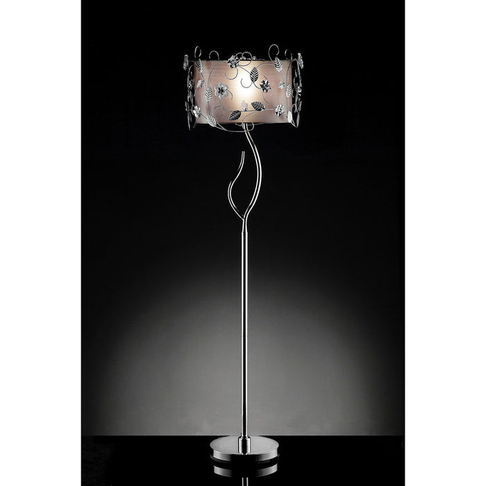 Elva - Floor Lamp - Silver