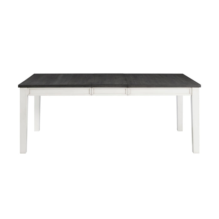 Kayla - Two Tone Dining Table With Storage