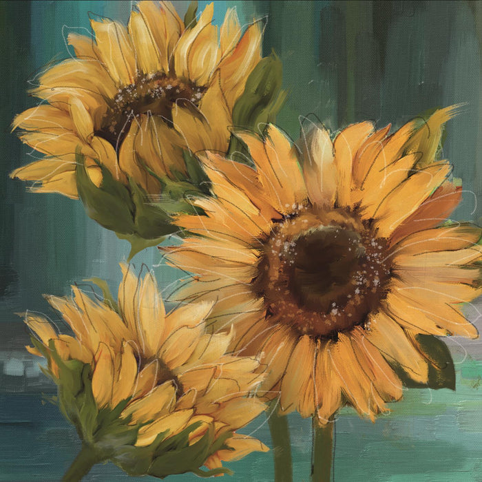 Sunflower I By Conrad Knutsen - Yellow